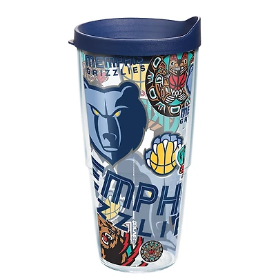 Tervis Memphis Grizzlies 24oz. All Over Classic Tumbler