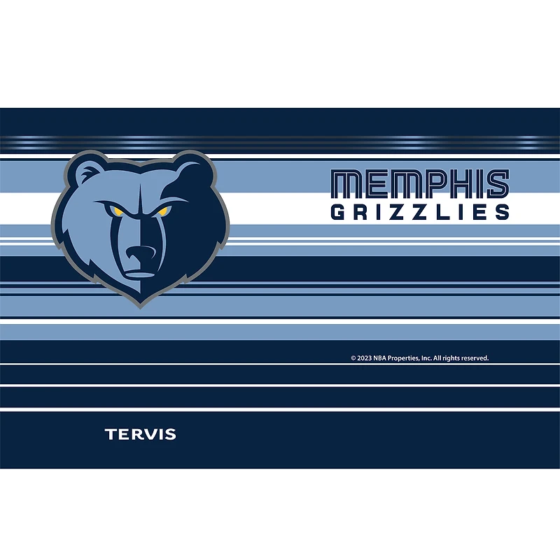 Tervis Memphis Grizzlies 30oz. Gobelet à rayures Hype