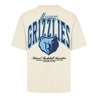 Unisex '47 Cream Memphis Grizzlies Crossover Collection Foundation Pocket T-Shirt