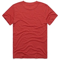 Unisex Homage Ja Morant Red Memphis Grizzlies 2024/25 City Edition Caricature Tri-Blend T-Shirt