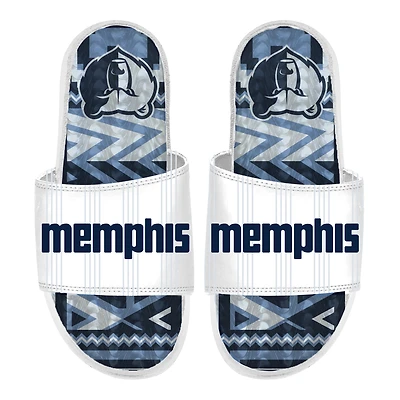 Unisex ISlide  White Memphis Grizzlies 2025/26 City Edition Gel Slide Sandals