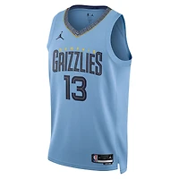Unisexe Jordan Brand Jaren Jackson Jr. Maillot Memphis Grizzlies Swingman bleu clair - Statement Edition