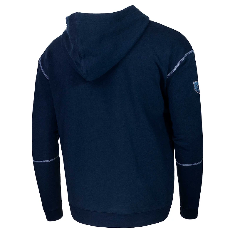 Sweat à capuche unisexe bleu marine Stadium Essentials Memphis Grizzlies Monument