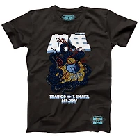 Unisex NBALab x Hyperfly Heather Black Memphis Grizzlies Year of the Snake Lunar New Collection T-Shirt