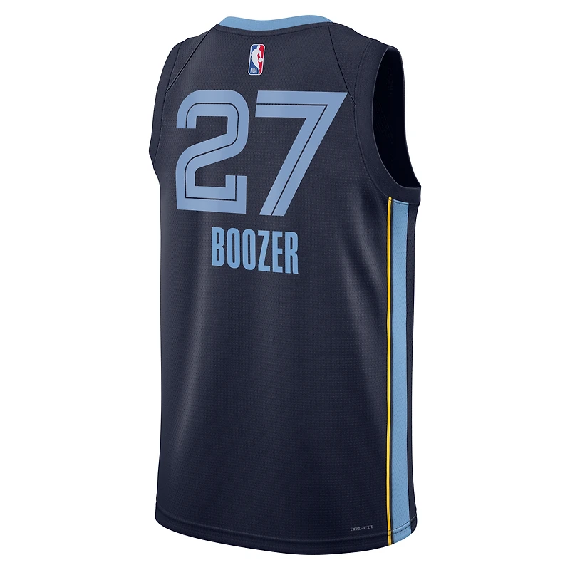 Unisex Nike Cameron Boozer Navy Memphis Grizzlies 2026 NBA Draft Swingman Jersey - Icon Edition