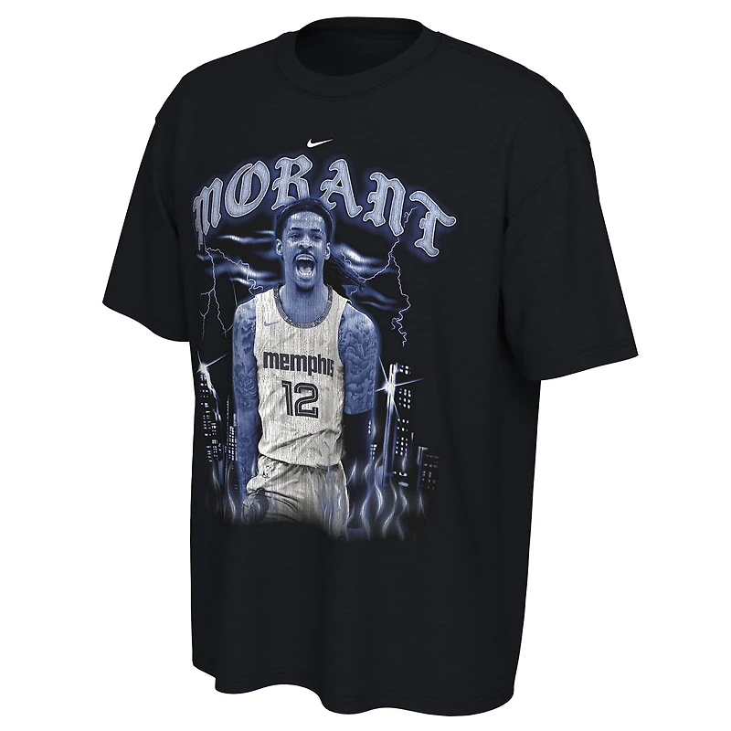 Unisex Nike Ja Morant Black Memphis Grizzlies 2025/26 City Edition Player Graphic T-Shirt