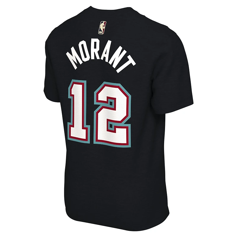Unisex Nike Ja Morant Black Memphis Grizzlies Name & Number T-Shirt - Classic Edition