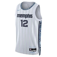 Unisex Nike Ja Morant White Memphis Grizzlies 2025/26 Swingman Jersey - City Edition