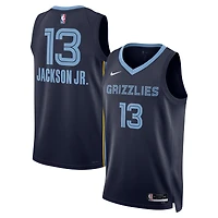 Maillot Nike unisexe Jaren Jackson Jr. Navy Memphis Grizzlies Swingman - Édition Icon