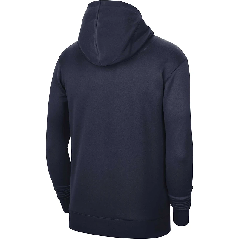 Unisex Nike Navy Memphis Grizzlies 2023/24 Performance Spotlight On-Court Practice Pullover Hoodie