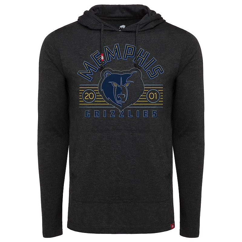 Unisex Sportiqe Black Memphis Grizzlies Beale Street Hometown Rowan Pullover Hoodie