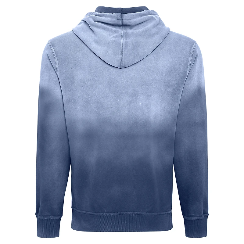 Unisex Sportiqe Blue Memphis Grizzlies Blake Sun-Fade Pullover Hoodie