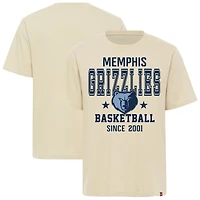 Unisex Sportiqe  Cream Memphis Grizzlies Duke Premium T-Shirt