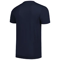 Unisex Sportiqe Navy Memphis Grizzlies Swish Super-Soft Comfy Tri-Blend T-Shirt