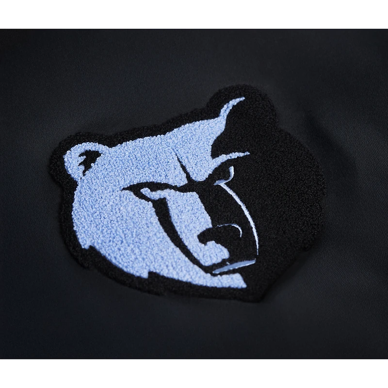 Unisex Stadium Essentials Black Memphis Grizzlies Club Level Chenille Sweatshirt