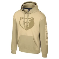 Unisex Stadium Essentials Khaki Memphis Grizzlies Rafters Burst Hoodie