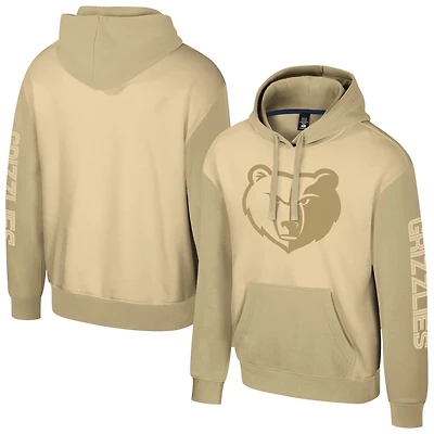 Sweat à capuche unisexe Stadium Essentials kaki Memphis Grizzlies Rafters Burst