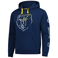 Sweat à capuche unisexe Stadium Essentials bleu marine Memphis Grizzlies Elementized
