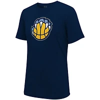 T-shirt unisexe Stadium Essentials bleu marine avec logo principal des Memphis Grizzlies