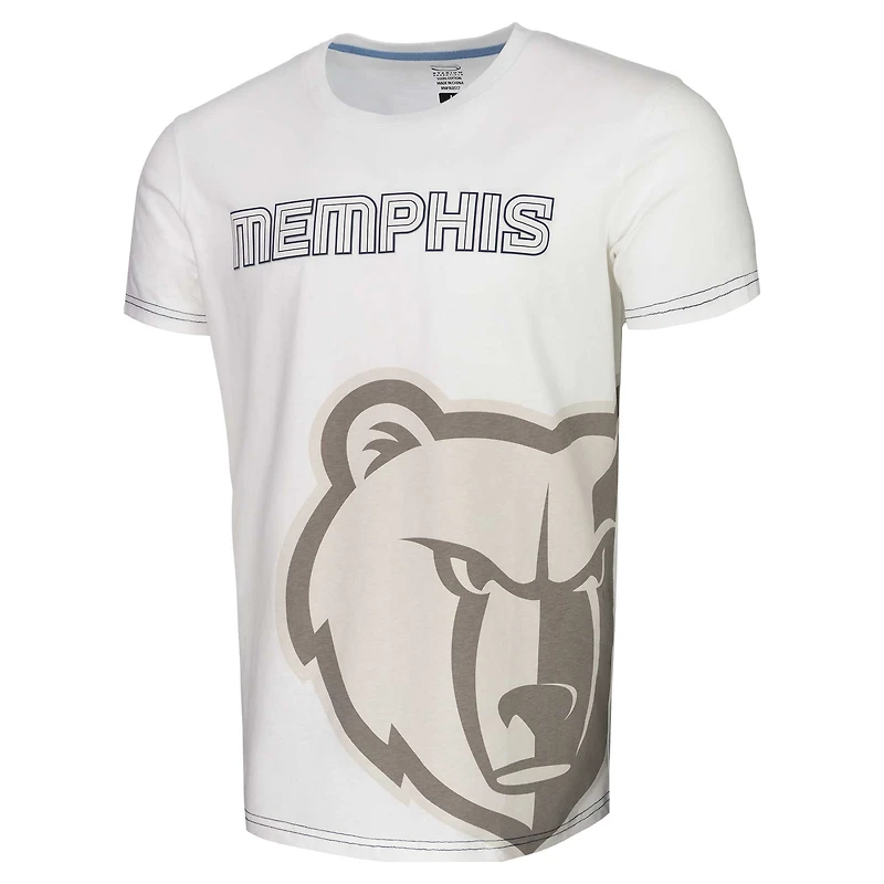 T-shirt unisexe avec tableau de bord des Memphis Grizzlies Stadium Essentials blanc