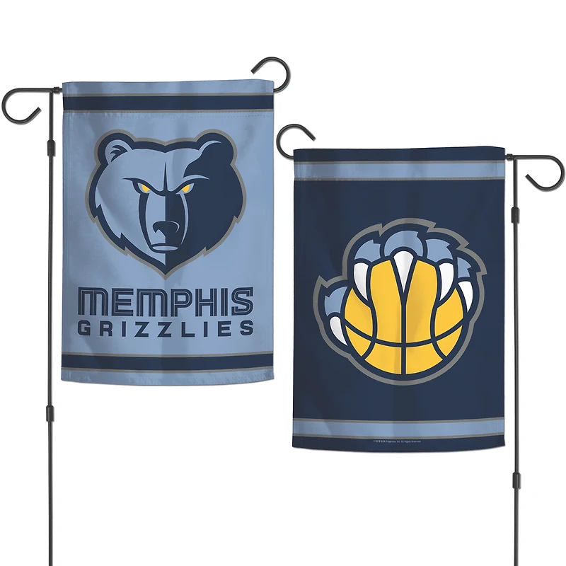 Drapeau de jardin WinCraft Memphis Grizzlies 12'' x 18'' Favorite Team