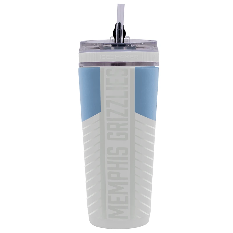 Bouteille à glace WinCraft Memphis Grizzlies 4D Flex Ice de 770 ml (26 oz)