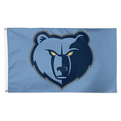 WinCraft Memphis Grizzlies 3' x 5' Logo principal simple face - Drapeau