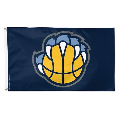 WinCraft Memphis Grizzlies 3' x 5' Single-Sided Deluxe Secondary Team Logo Flag