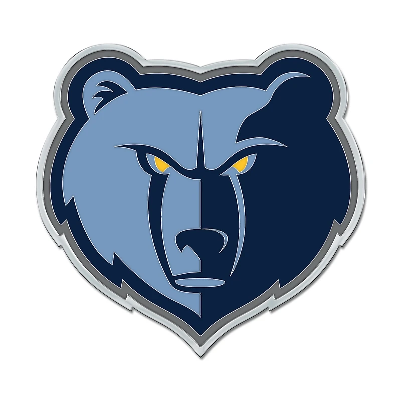 WinCraft Memphis Grizzlies Colored Chrome Auto Emblem