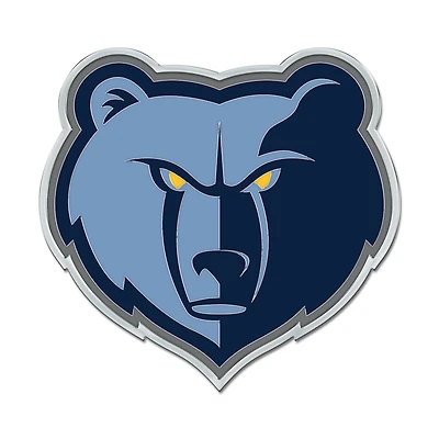 WinCraft Memphis Grizzlies Colored Chrome Auto Emblem