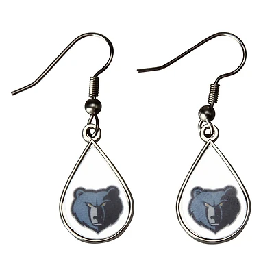 WinCraft Memphis Grizzlies Boucles d'oreilles pendantes en forme de larme