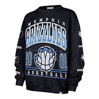 Women's '47  Navy Memphis Grizzlies 2025/26 City Edition Go Big Oversized Sweatshirt