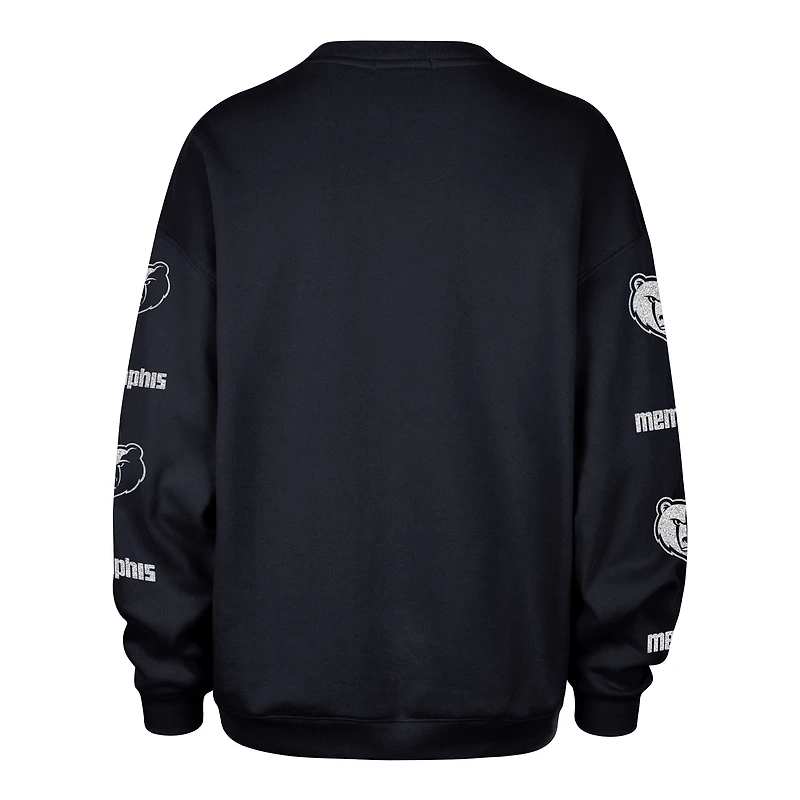 Women's '47  Navy Memphis Grizzlies 2025/26 City Edition Go Big Oversized Sweatshirt
