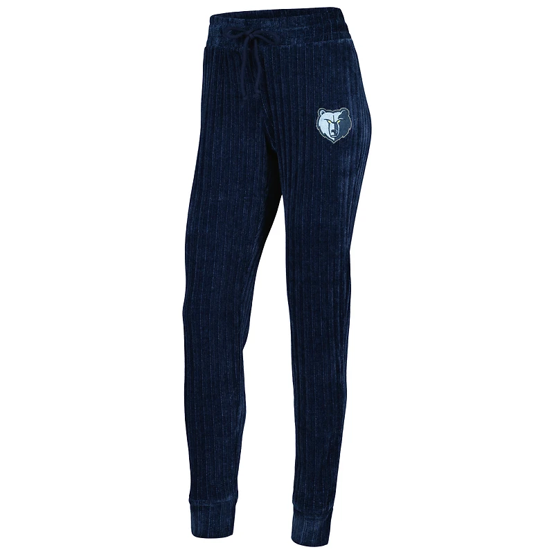 Women's College Concepts Navy Memphis Grizzlies Linger Pants
