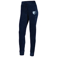 Women's College Concepts Navy Memphis Grizzlies Linger Pants