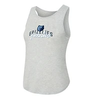 Ensemble débardeur et pantalon de sport bleu marine Memphis Grizzlies pour femme