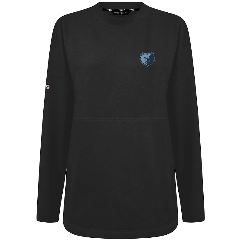 Sweat-shirt à capuche noir Beaudry pour femme des Memphis Grizzlies de Levelwear