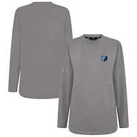 Sweat-shirt gris Beaudry pour femme de Levelwear, motif Memphis Grizzlies
