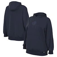 Women's Nike  Navy Memphis Grizzlies 2025/26 City Edition Remix Premium Fleece Hoodie