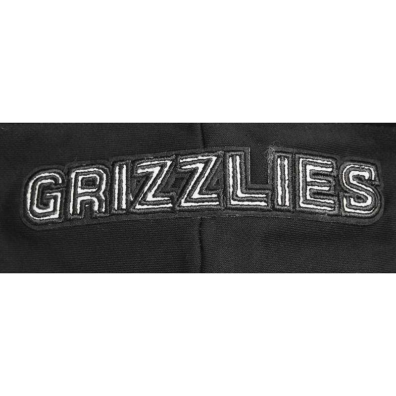 Women's Pro Standard Black Memphis Grizzlies 2023/24 City Edition Cropped Pullover Hoodie
