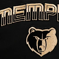 Sweat-shirt court Pro Standard noir Memphis Grizzlies Glam pour femmes