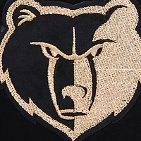 Women's Pro Standard Black Memphis Grizzlies Holiday Glam Boxy T-Shirt