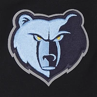 Women's Pro Standard Black Memphis Grizzlies Paint The City Cropped Pullover Sweatshirt