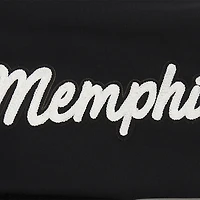 Sweat-shirt court Pro Standard noir pour femme avec logo Memphis Grizzlies Paint The City