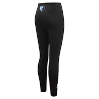 Leggings en jersey tri-blend noir Pro Standard pour femme des Memphis Grizzlies Paint the City