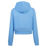 Women's Pro Standard Light Blue Memphis Grizzlies Triple Tonal Full-Zip Hoodie