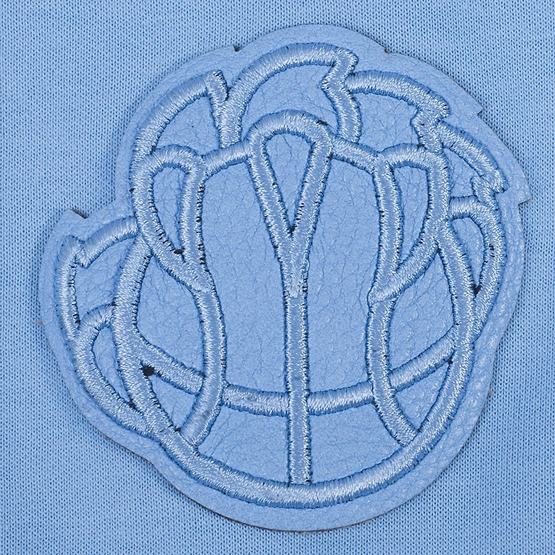 Women's Pro Standard Light Blue Memphis Grizzlies Triple Tonal Full-Zip Hoodie