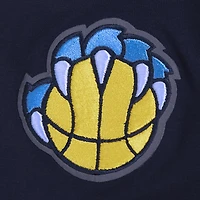 Women's Pro Standard Navy Memphis Grizzlies Jewels Boxy Cropped T-Shirt