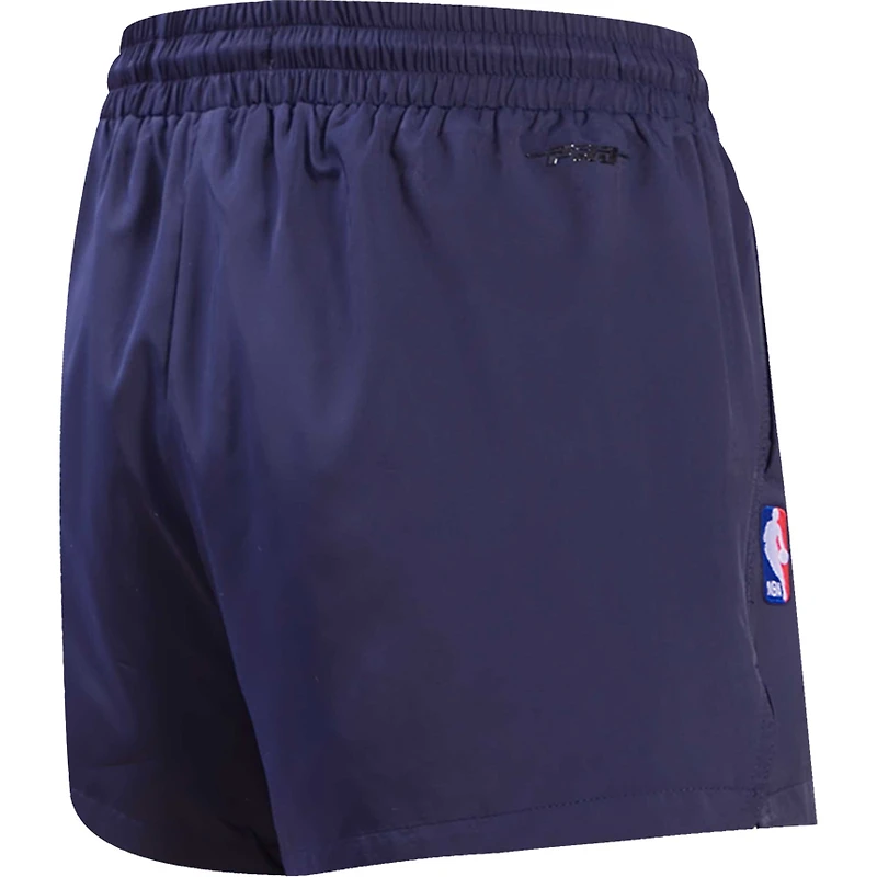 Women's Pro Standard  Navy Memphis Grizzlies Script Woven Shorts