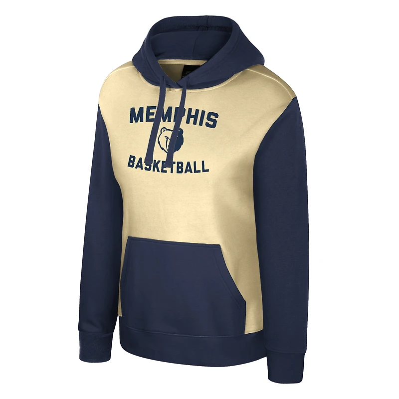 Sweat à capuche crème Stadium Essentials pour femme Memphis Grizzlies Rafters Road Trip